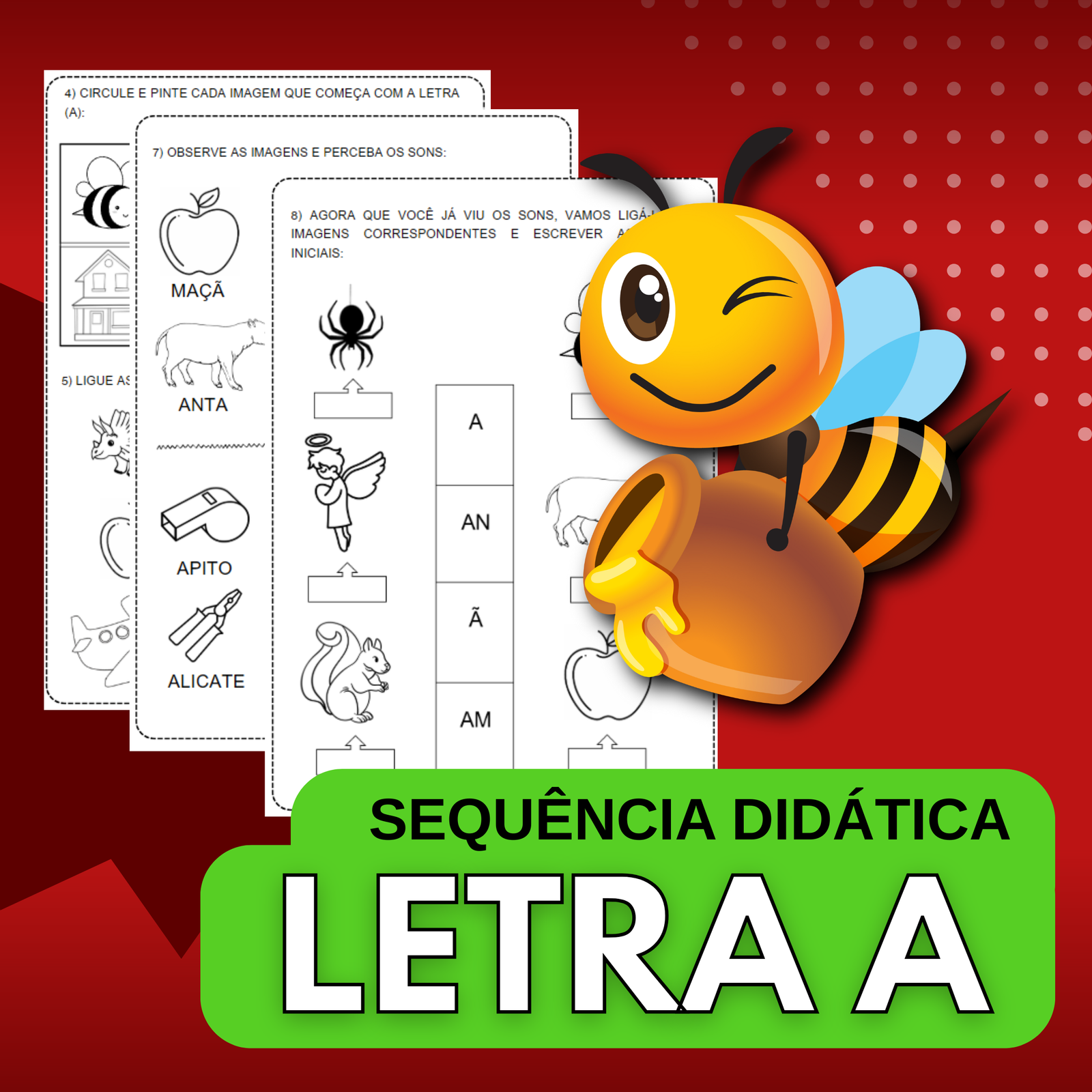 ATIVIDADES SOBRE LETRA A